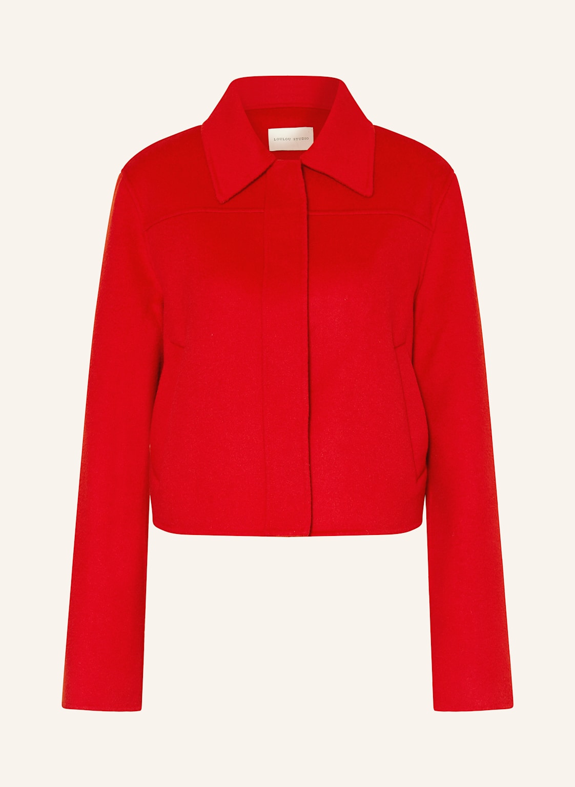 Loulou Studio Jacke Zhanna rot Loulou Studio Jacke Zhanna rot von LOULOU STUDIO