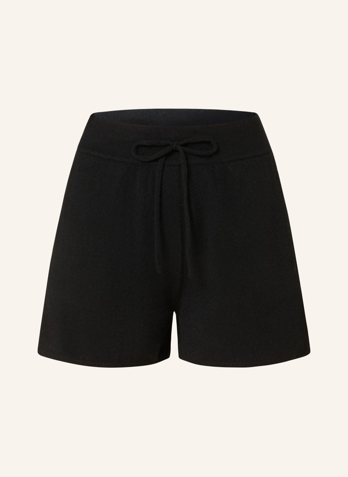 Loulou Studio Strickshorts Aus Cashmere schwarz von LOULOU STUDIO