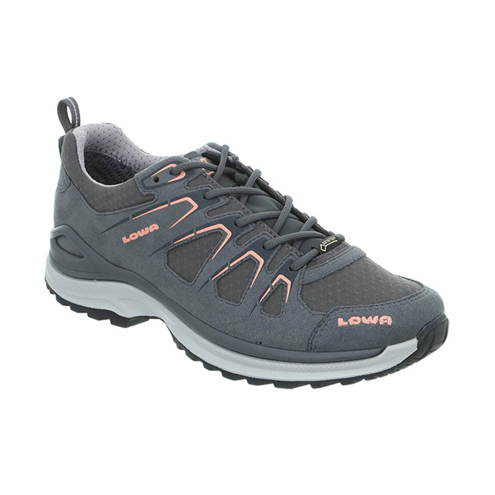 Trekkingschuhe, Low Top Damen Grau 37 von LOWA