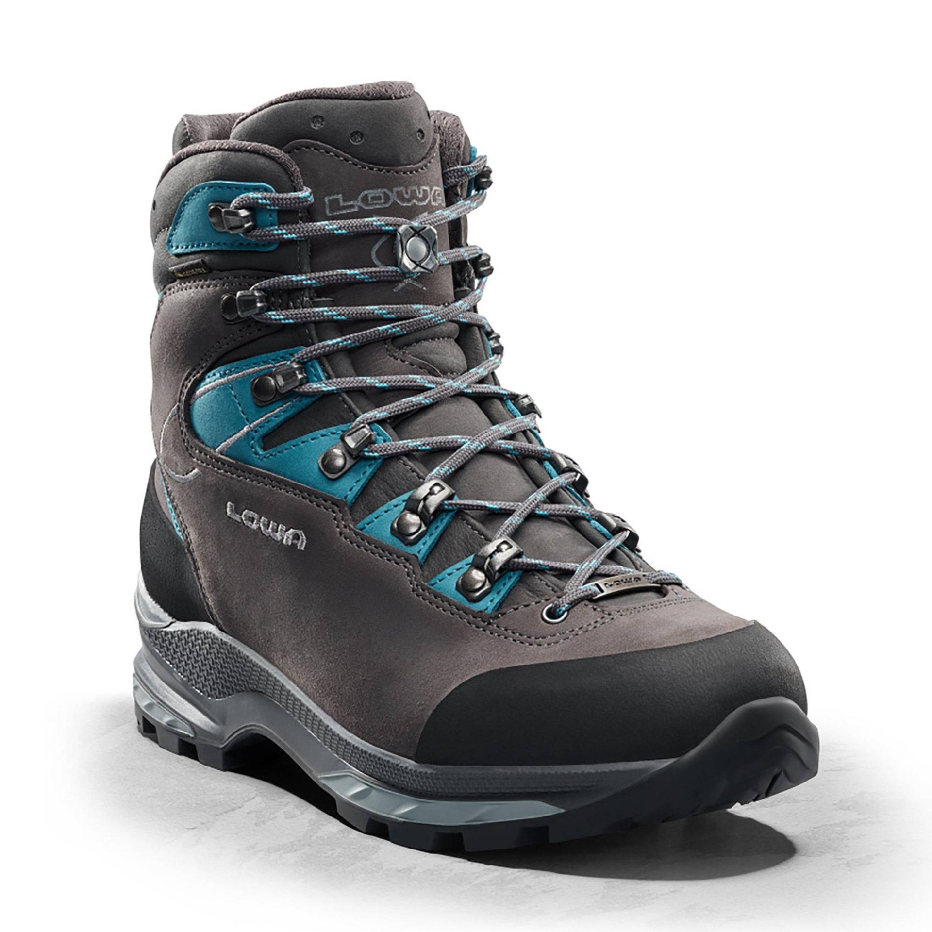 Trekkingschuhe, High Top Damen Anthrazit 37 von LOWA