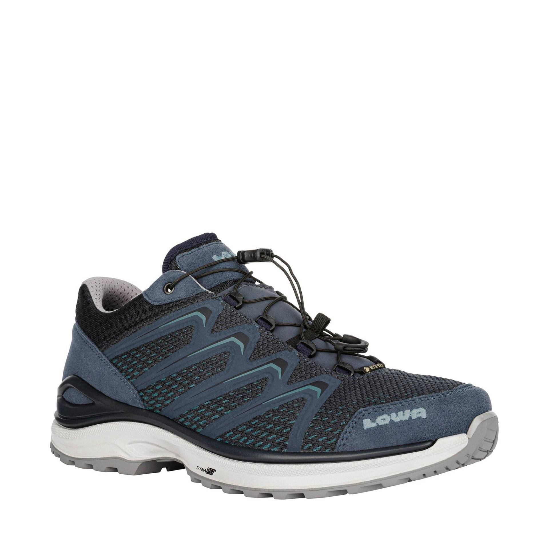 Trekkingschuhe, Low Top Herren Stahlblau 45 von LOWA