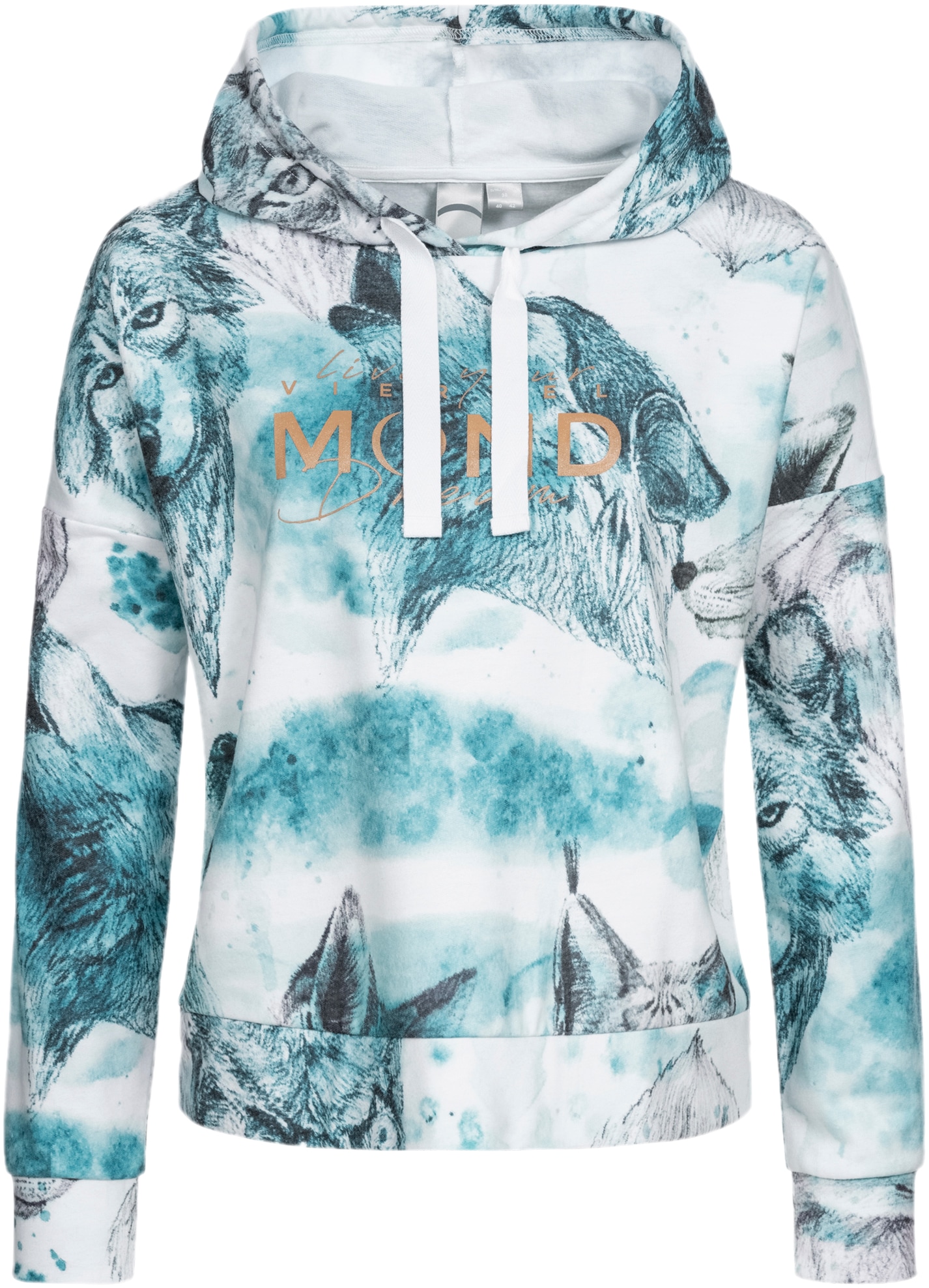 LPO Kapuzensweatshirt »SWEAT GILFORD AOP WOMEN« von LPO