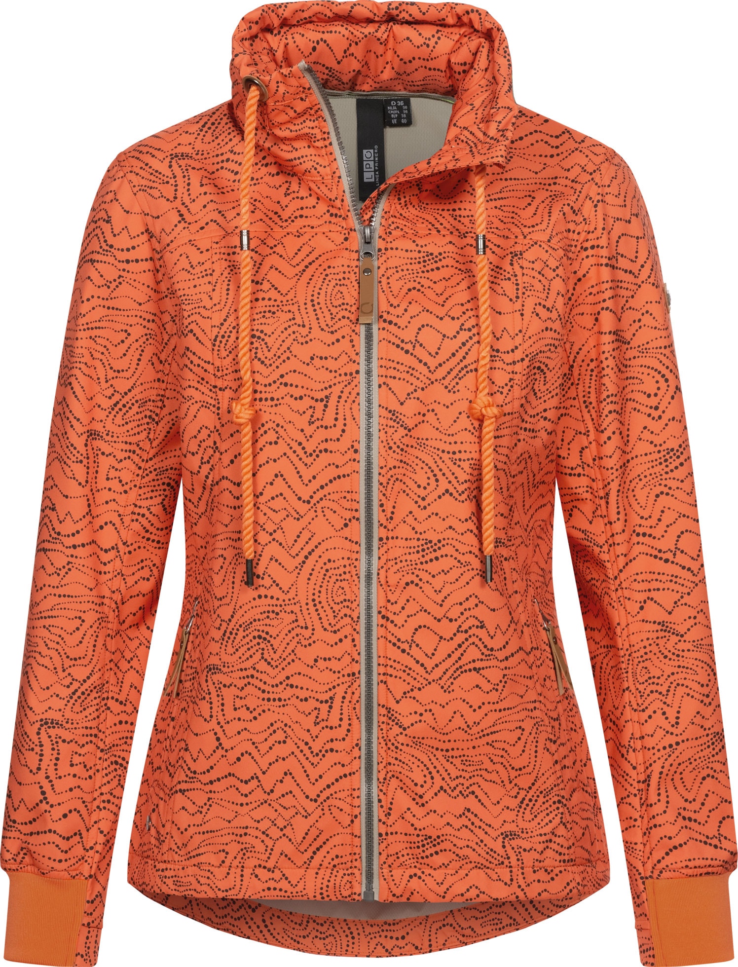 LPO Softshelljacke »SHELBY PEAK IV Women«, leichte Softshelljacke mit All-Over-Print und abnehmbarer Kapuze LPO Softshelljacke »SHELBY PEAK IV Women«, leichte Softshelljacke mit All-Over-Print und abnehmbarer Kapuze von LPO
