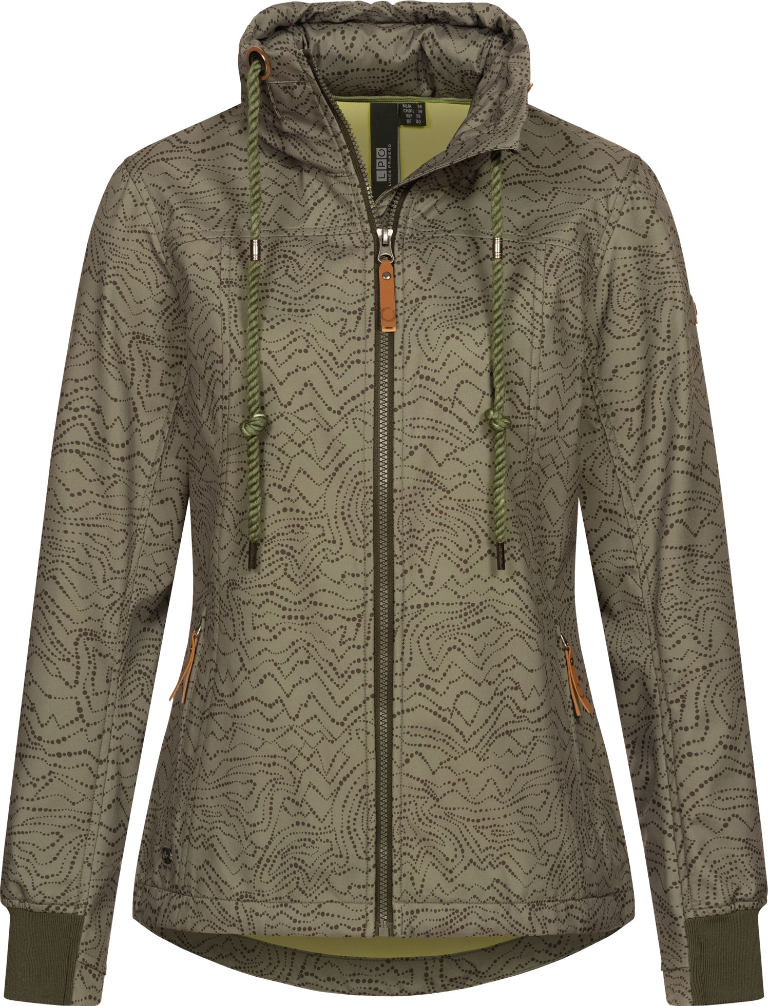 LPO Softshelljacke »SHELBY PEAK IV Women«, leichte Softshelljacke mit All-Over-Print und abnehmbarer Kapuze LPO Softshelljacke »SHELBY PEAK IV Women«, leichte Softshelljacke mit All-Over-Print und abnehmbarer Kapuze von LPO