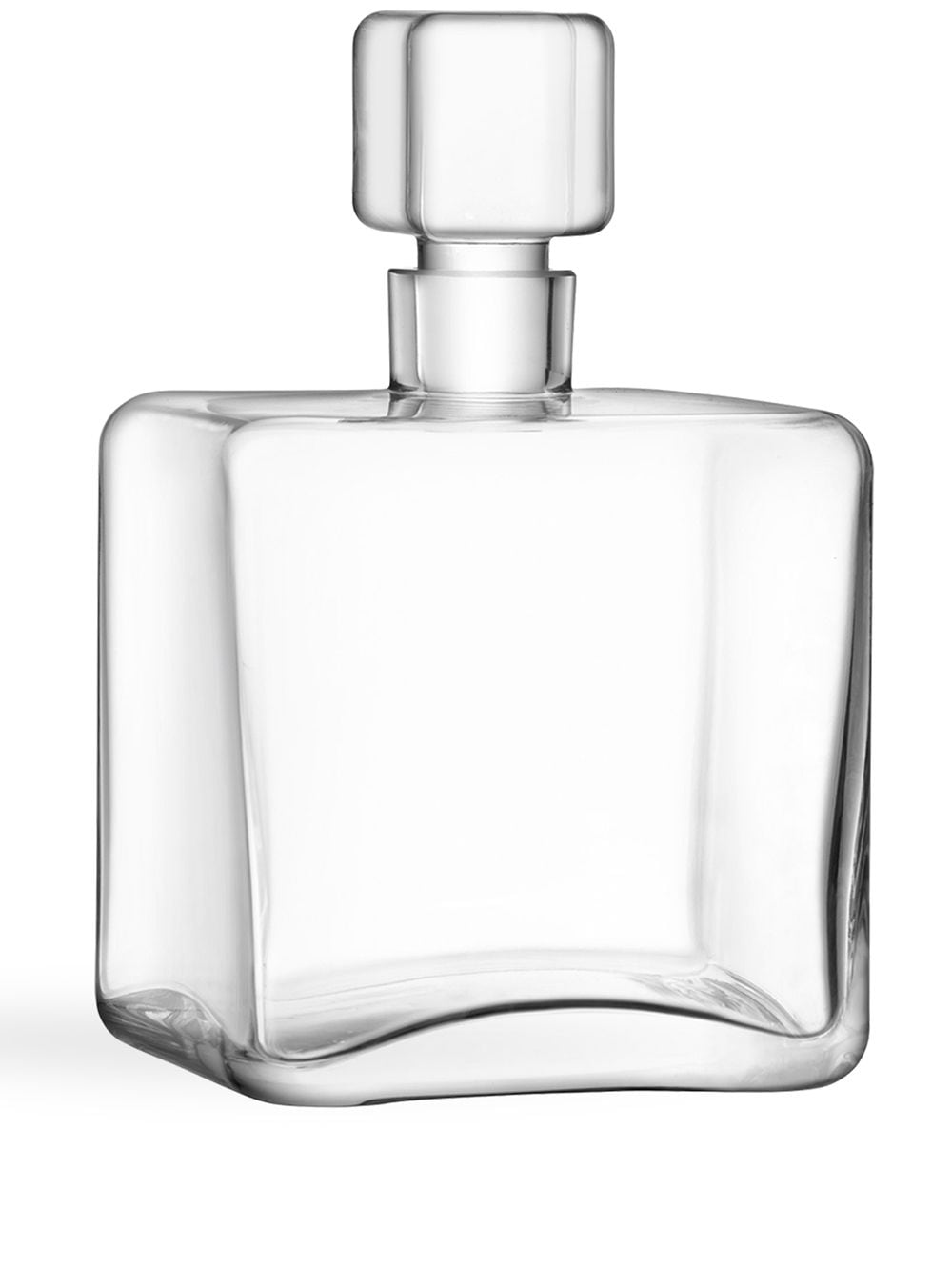 LSA International Cask square whiskey decanter - White von LSA International