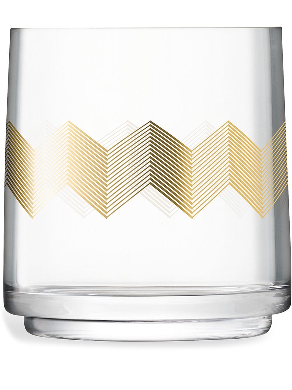 LSA International Chevron vase (14cm) - White von LSA International