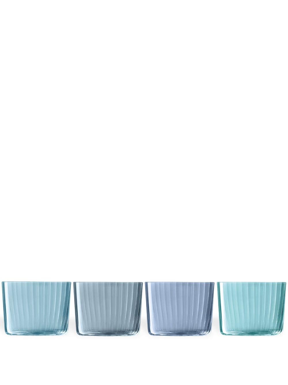 LSA International Gems tea light holder (set of four) - Blue von LSA International