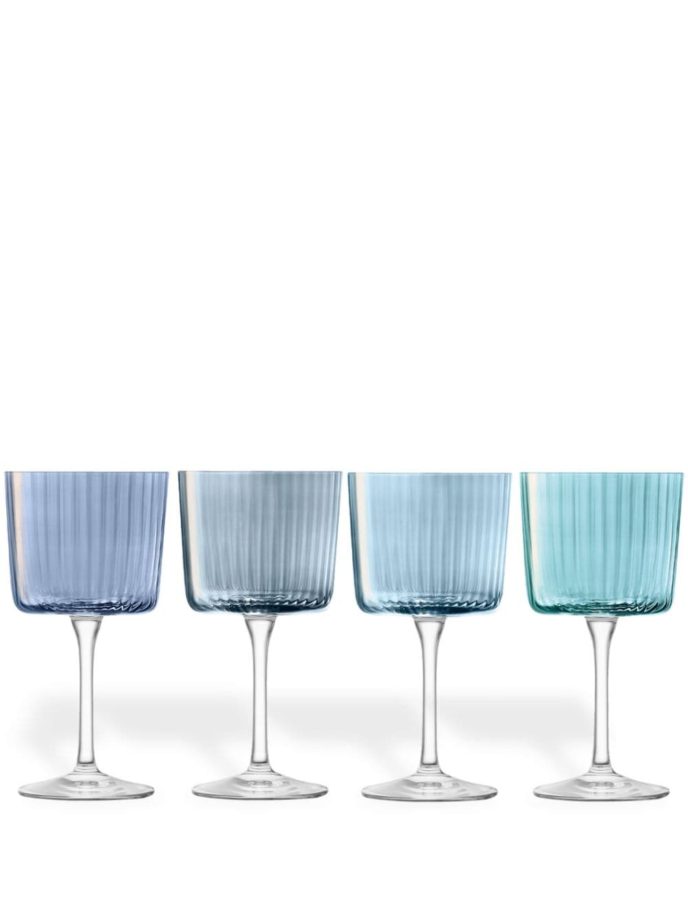 LSA International Gems wine glass (set of four) - Blue von LSA International