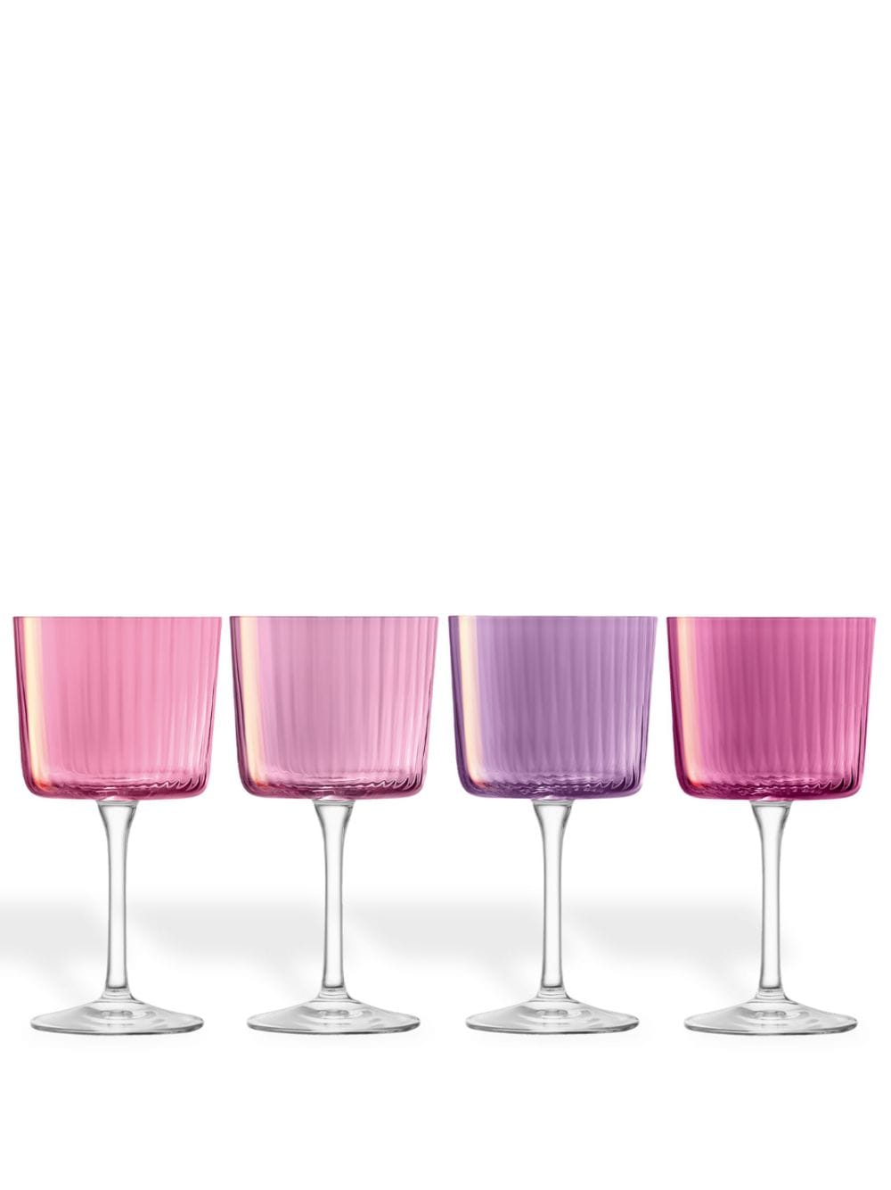 LSA International Gems wine glasses (set of four) - Pink von LSA International