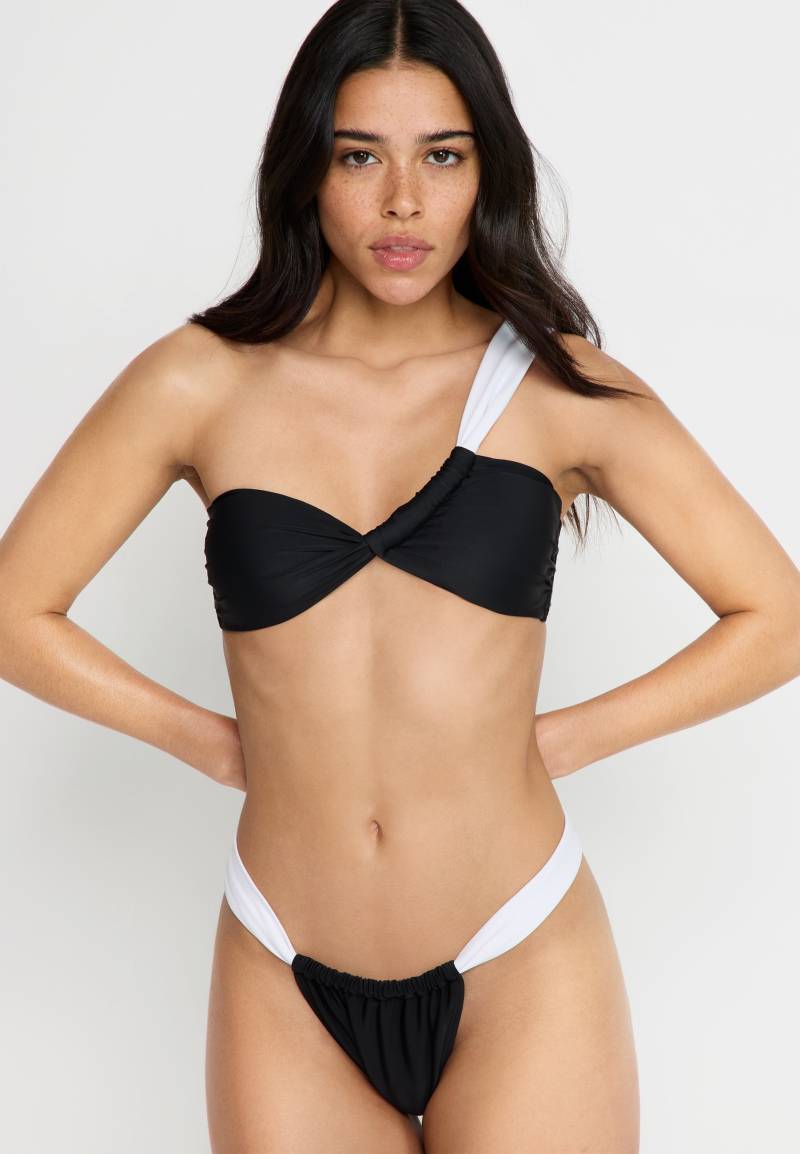 LSCN by LASCANA Bandeau-Bikini, mit One-Shoulder von LSCN by LASCANA
