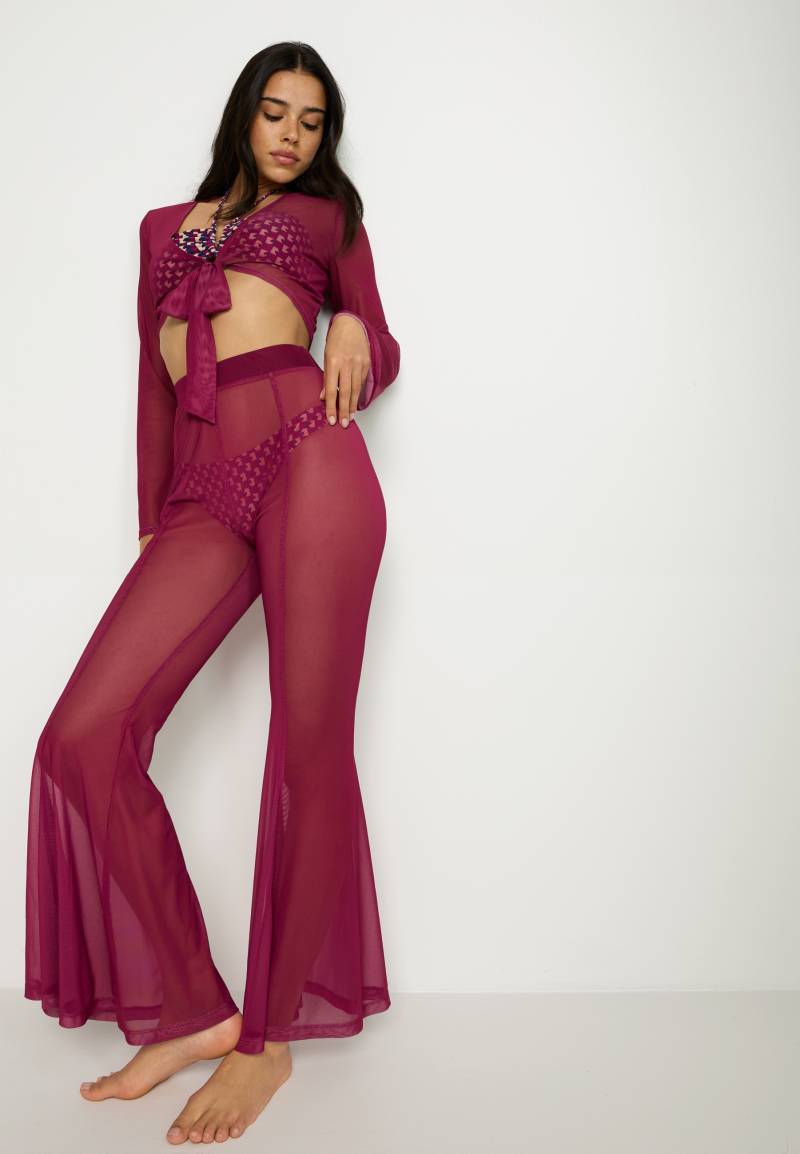 LSCN by LASCANA Langarmshirt, (Set, 2 tlg., + Hose) von LSCN by LASCANA