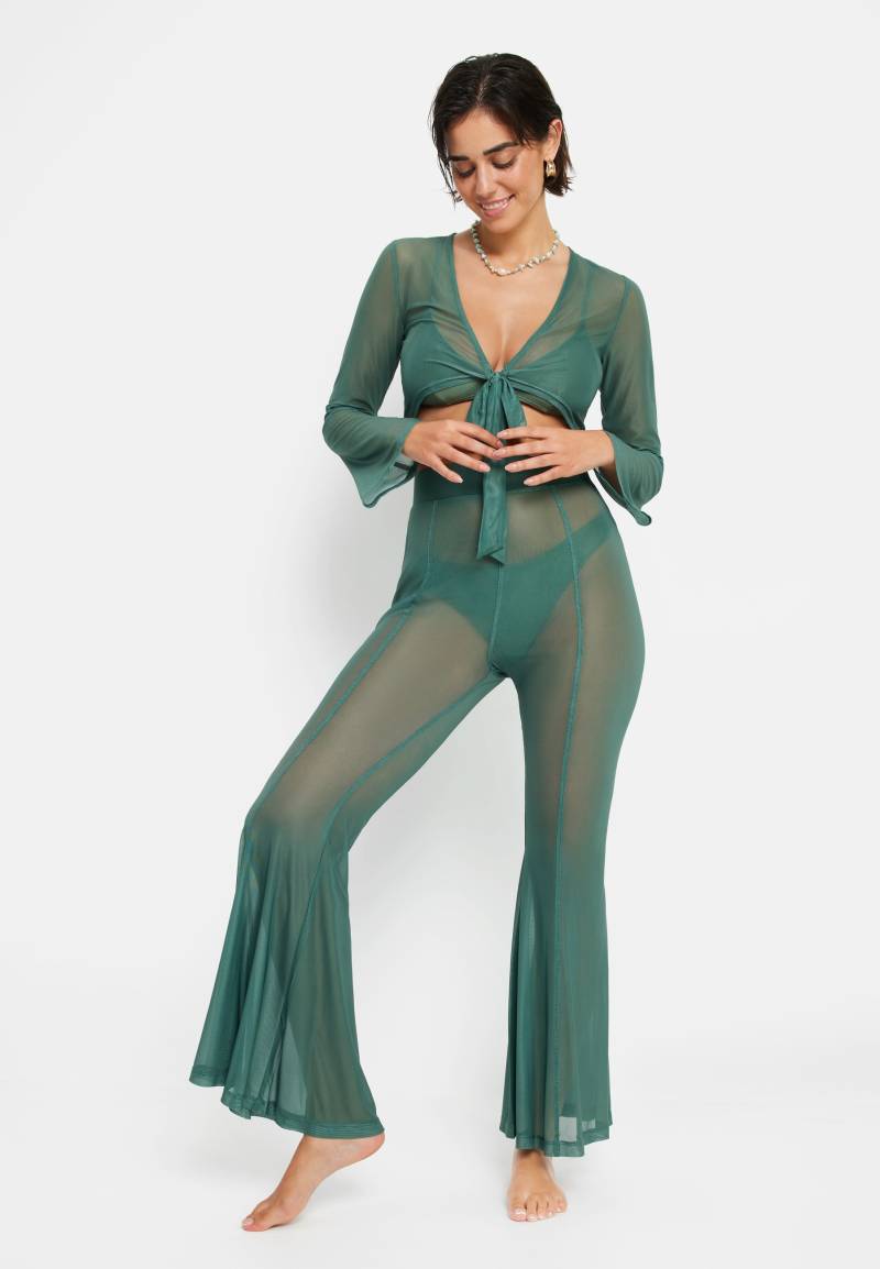 LSCN by LASCANA Langarmshirt, (Set, 2 tlg., + Hose) von LSCN by LASCANA