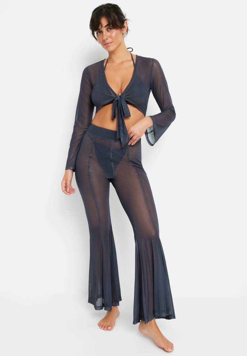 LSCN by LASCANA Langarmshirt, (Set, 2 tlg., + Hose) von LSCN by LASCANA