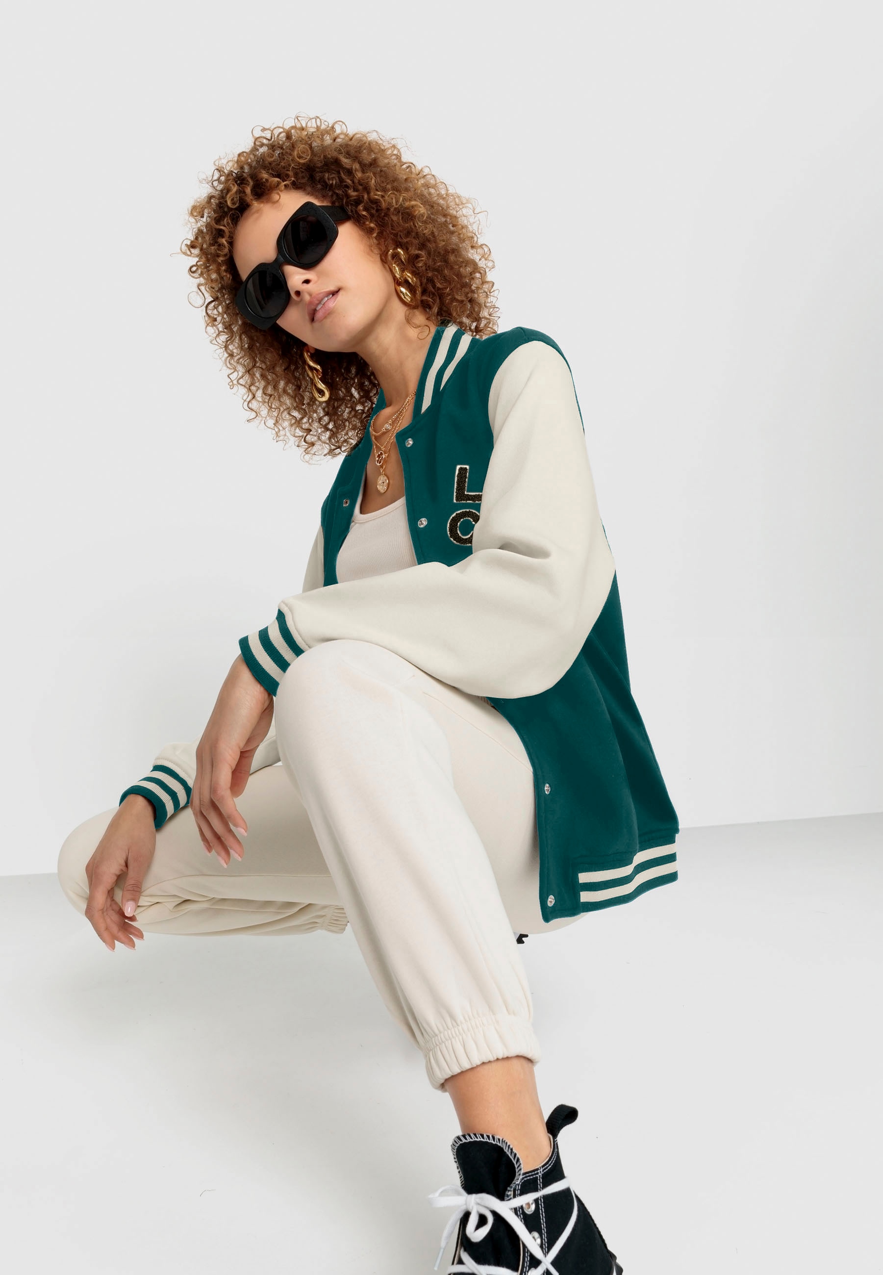 LSCN by LASCANA Sweatjacke von LSCN by LASCANA