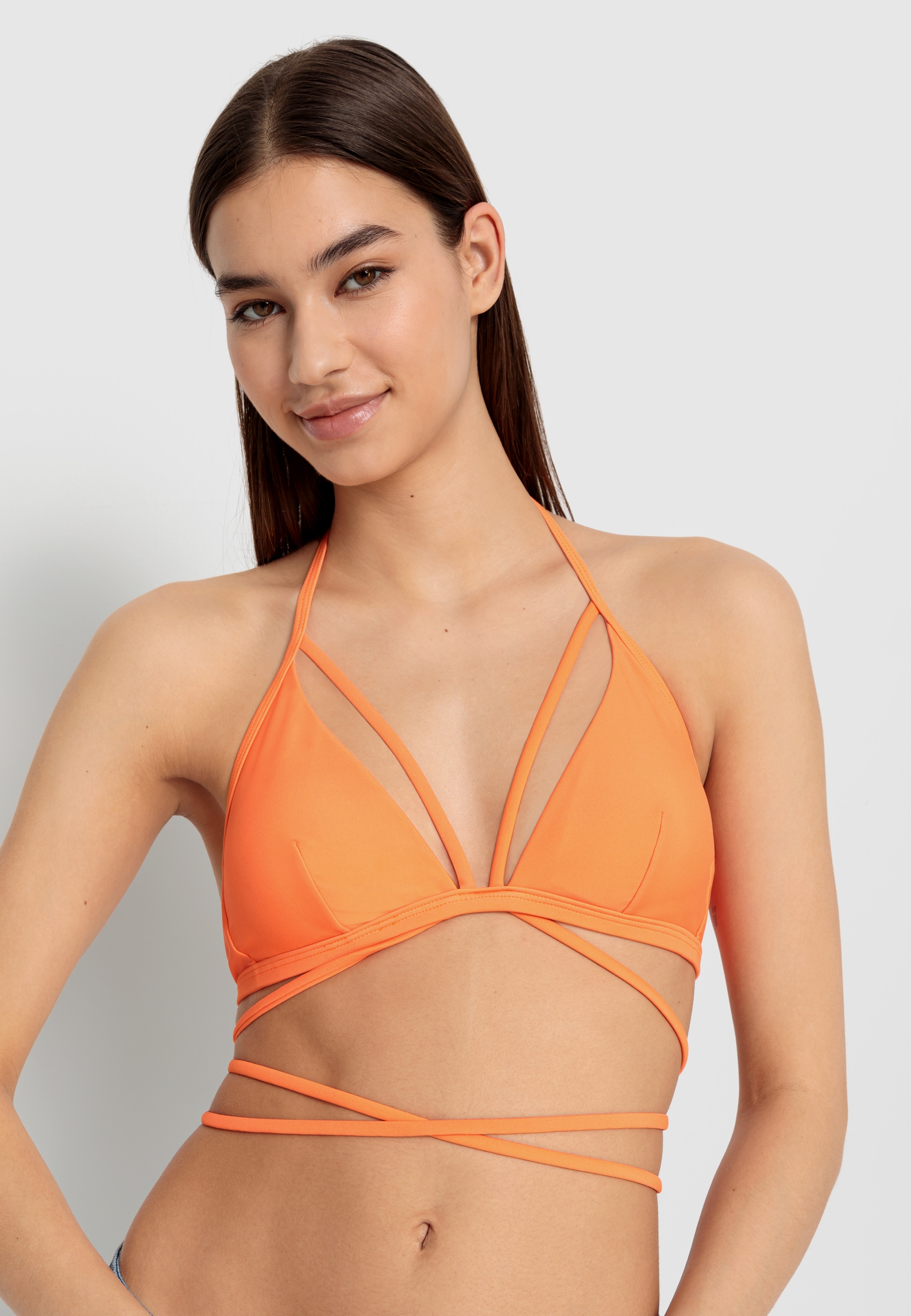 LSCN by LASCANA Triangel-Bikini-Top »Gina«, mit langem Bindeband von LSCN by LASCANA