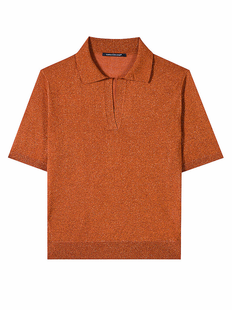 LUISA CERANO Poloshirt  orange | 42 von LUISA CERANO