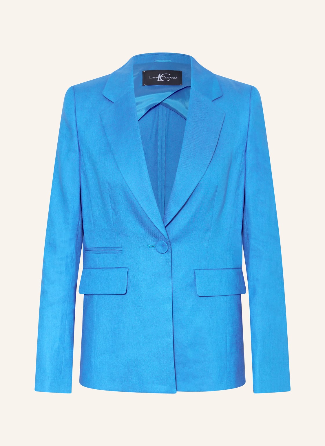 Luisa Cerano Blazer Mit Leinen blau von LUISA CERANO