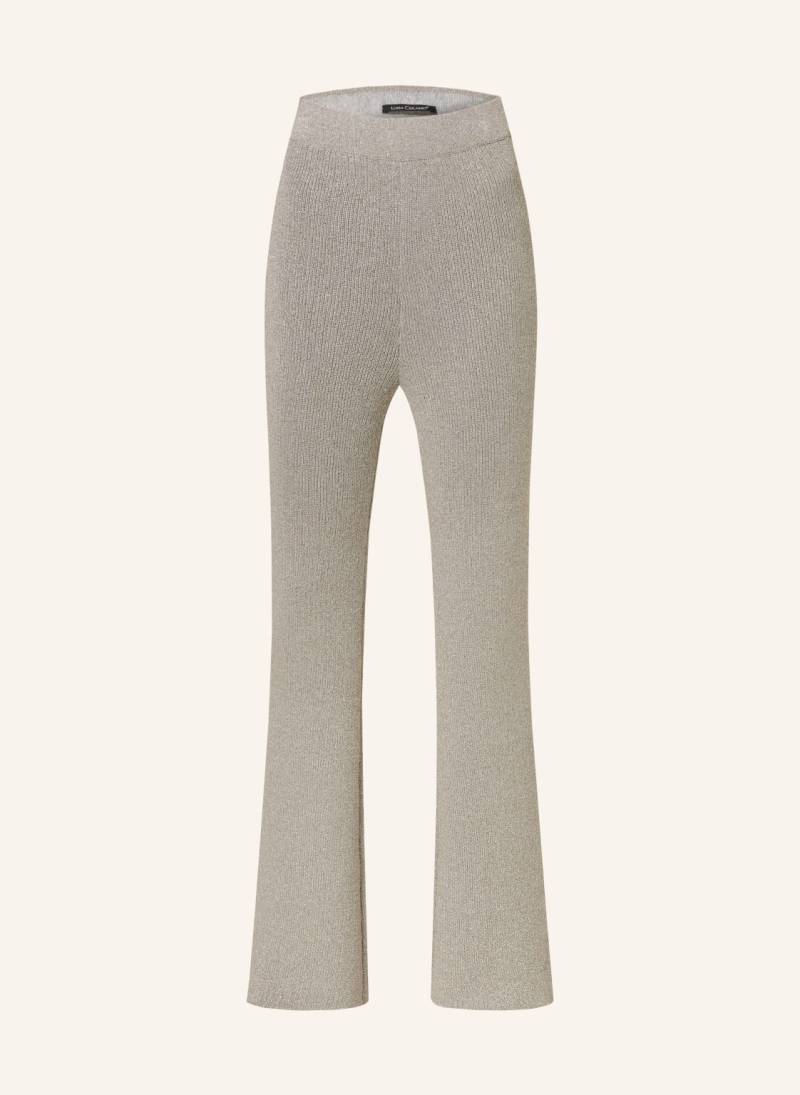 Luisa Cerano Strickhose Mit Glitzergarn grau von LUISA CERANO
