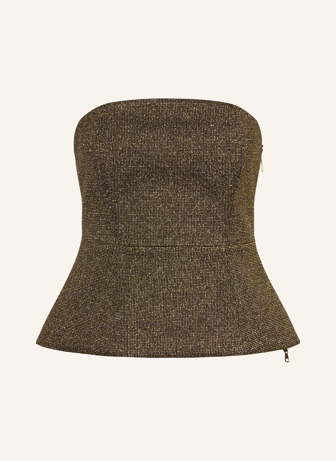 Luisa Cerano Top Mit Glitzergarn gold Luisa Cerano Top Mit Glitzergarn gold von LUISA CERANO