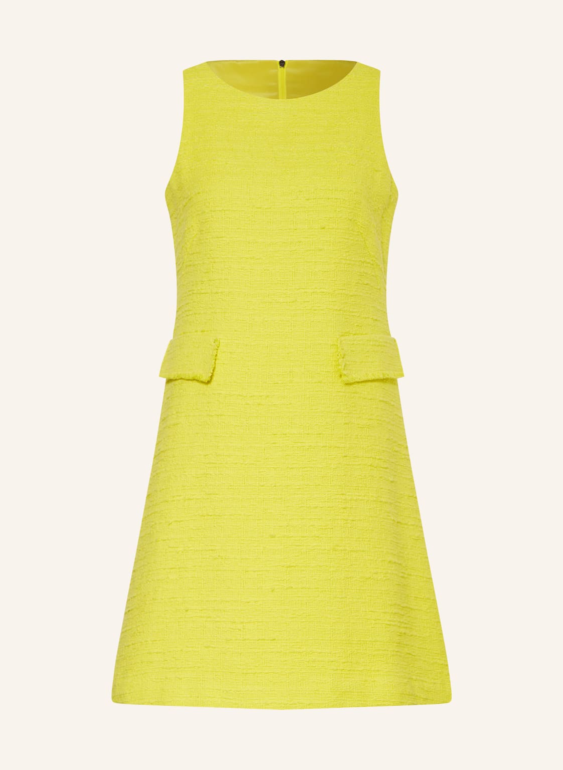 Luisa Cerano Tweed-Kleid gelb von LUISA CERANO