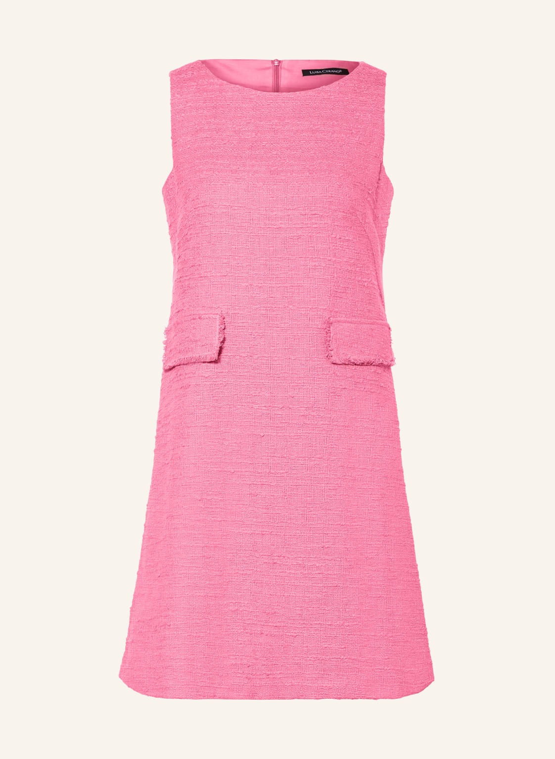 Luisa Cerano Tweed-Kleid pink von LUISA CERANO