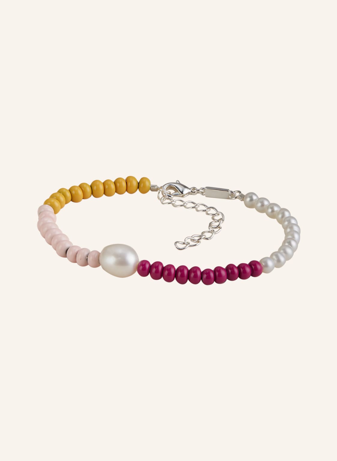 Lulu Copenhagen Armband Color Ball Bracelet Pearls silber Lulu Copenhagen Armband Color Ball Bracelet Pearls silber von LULU Copenhagen