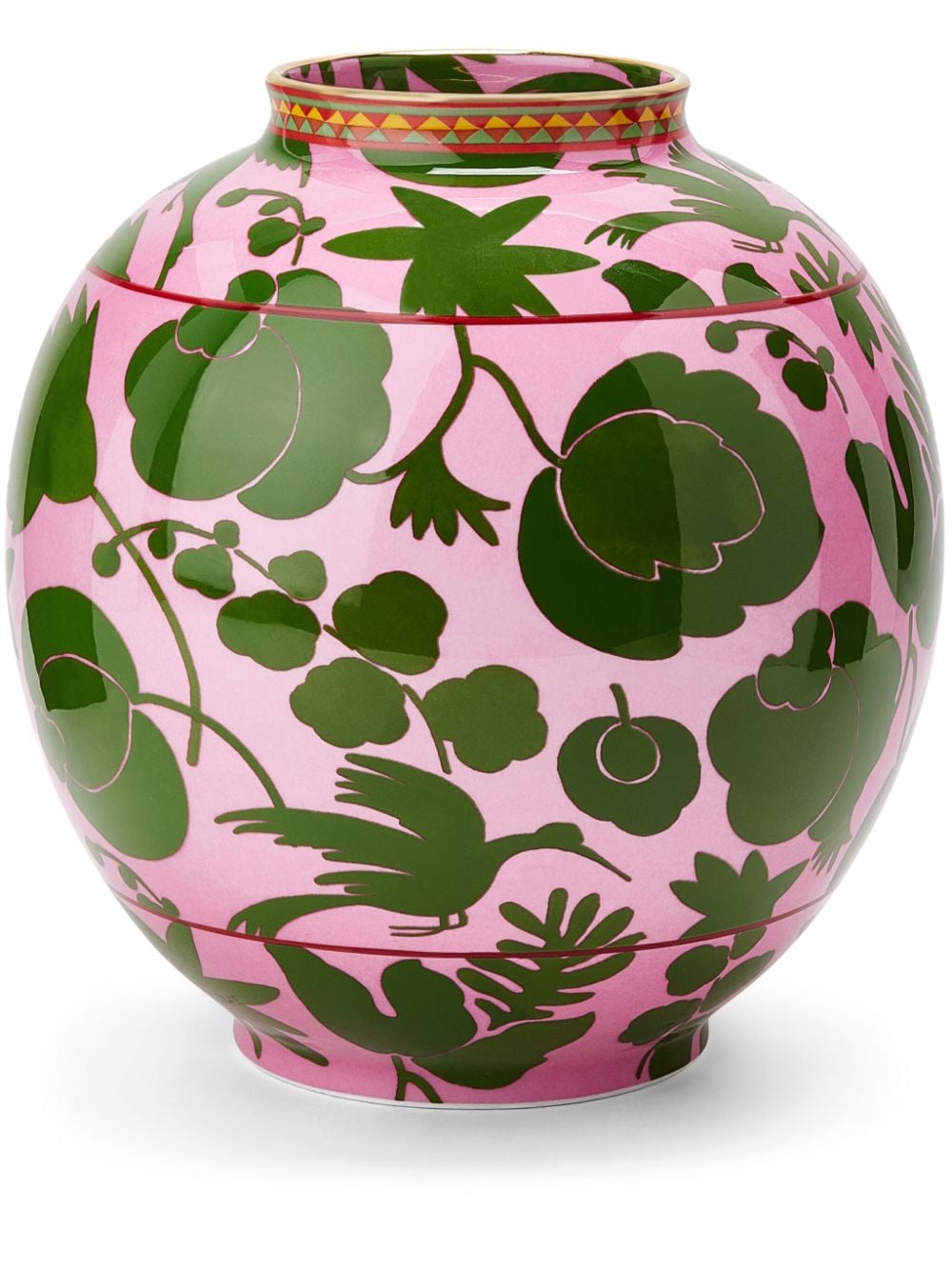 La DoubleJ Bubble porcelain vase (21.5cm) - Green von La DoubleJ