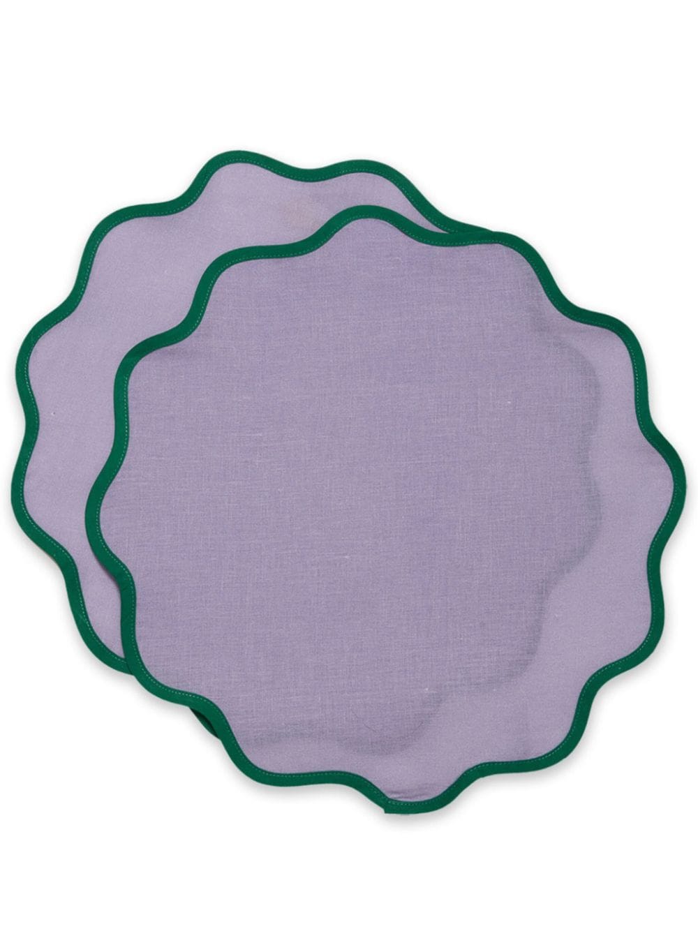 La DoubleJ Cloud linen placemats (set of 2) - Purple von La DoubleJ