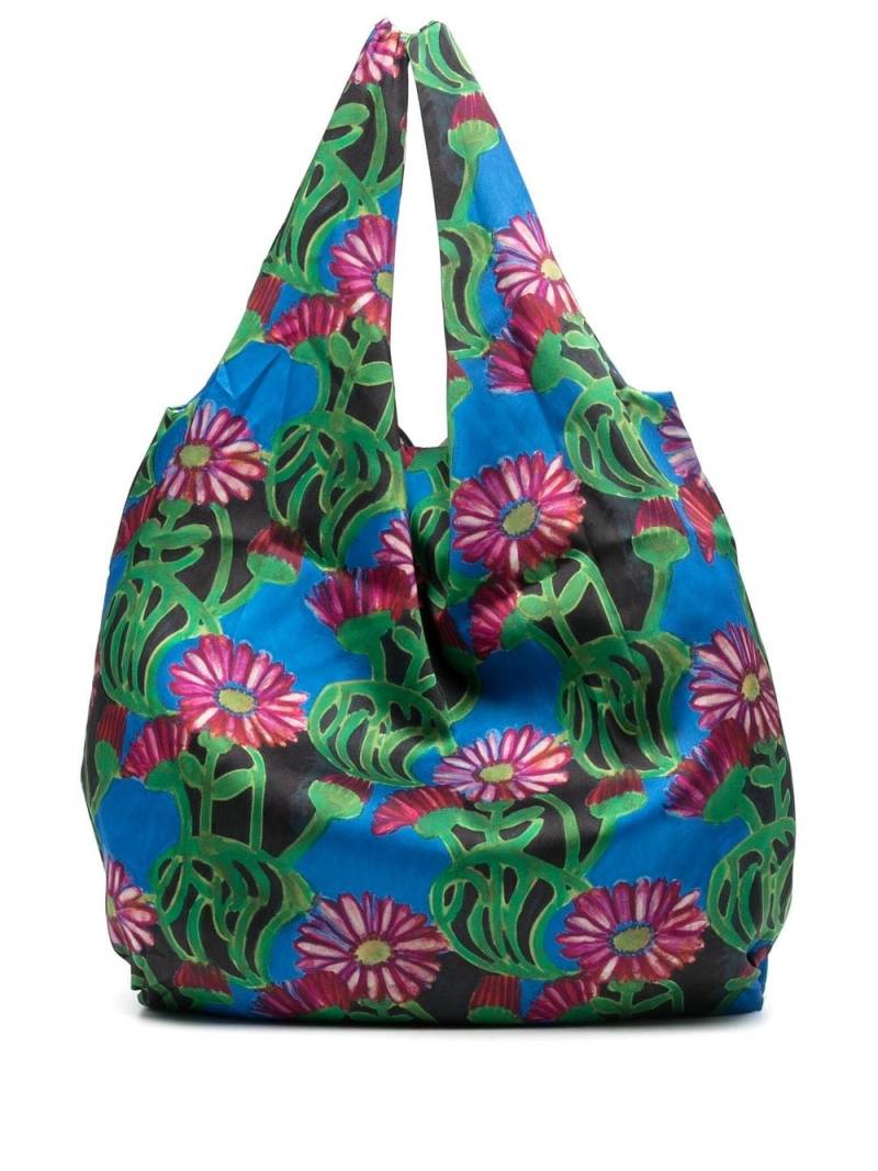 La DoubleJ Gerber floral-print shopping bag - Black von La DoubleJ