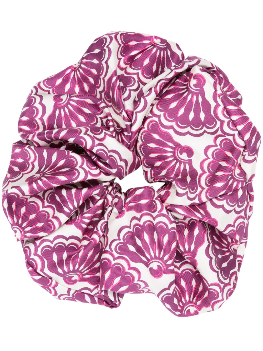La DoubleJ Giga floral-print scrunchie - Pink von La DoubleJ