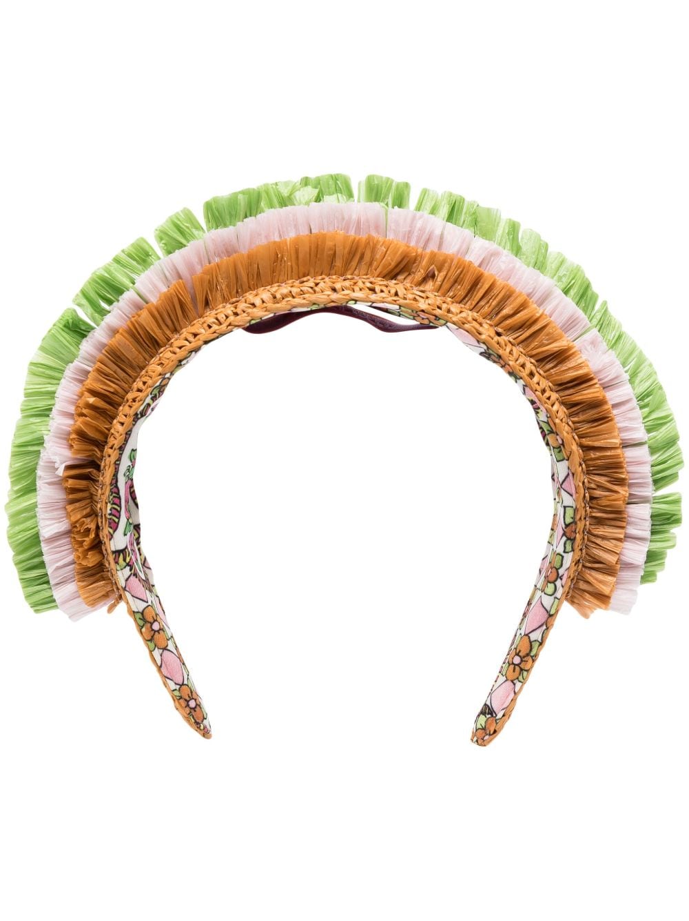 La DoubleJ Halo raffia hairband - Neutrals von La DoubleJ