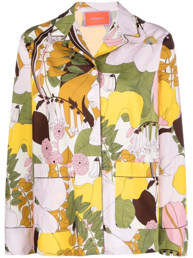 La DoubleJ Hammock floral-print cotton shirt - Neutrals von La DoubleJ