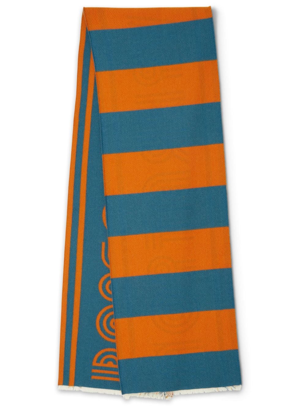 La DoubleJ Raise Your Vibration striped scarf - Green von La DoubleJ