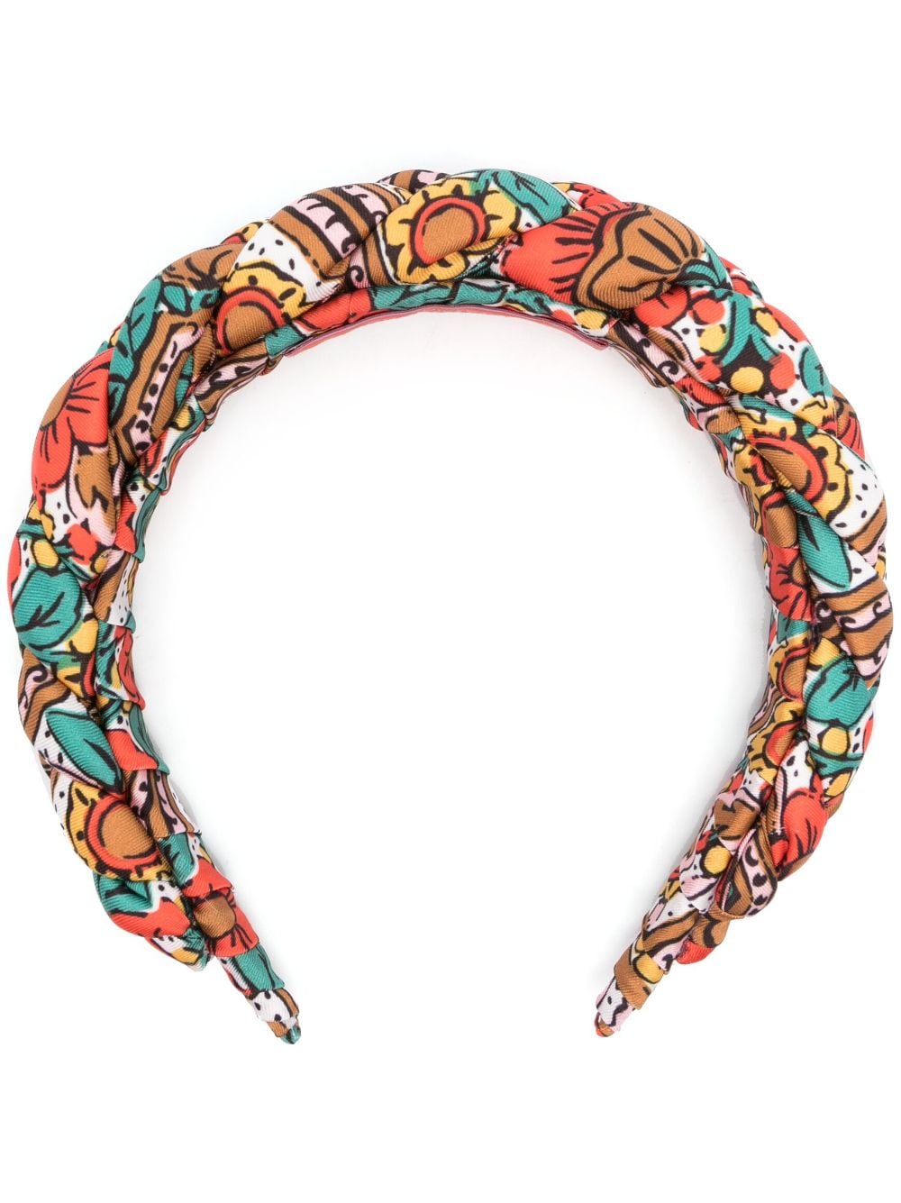 La DoubleJ Rapunzel twill headband - Red von La DoubleJ