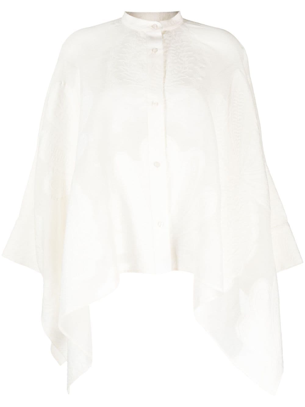 La DoubleJ layered laced shirt - White von La DoubleJ