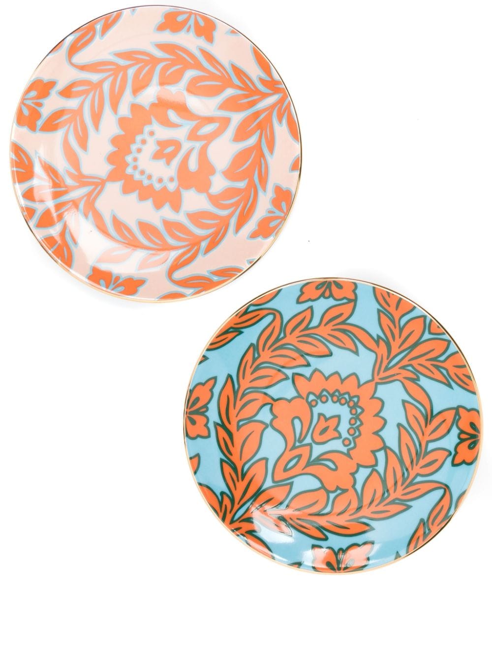 La DoubleJ porcelain side plates (set of two) - Blue von La DoubleJ