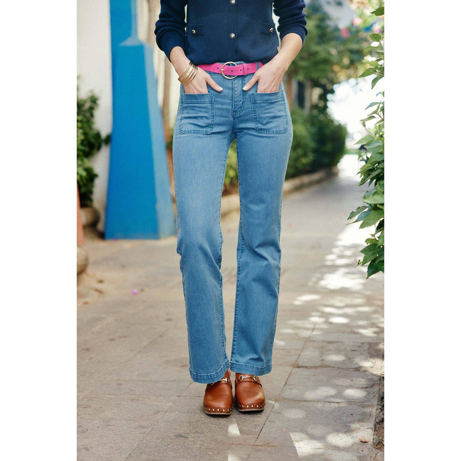 Jeans, Regular Fit Damen Blau  T3 von La Petite Etoile