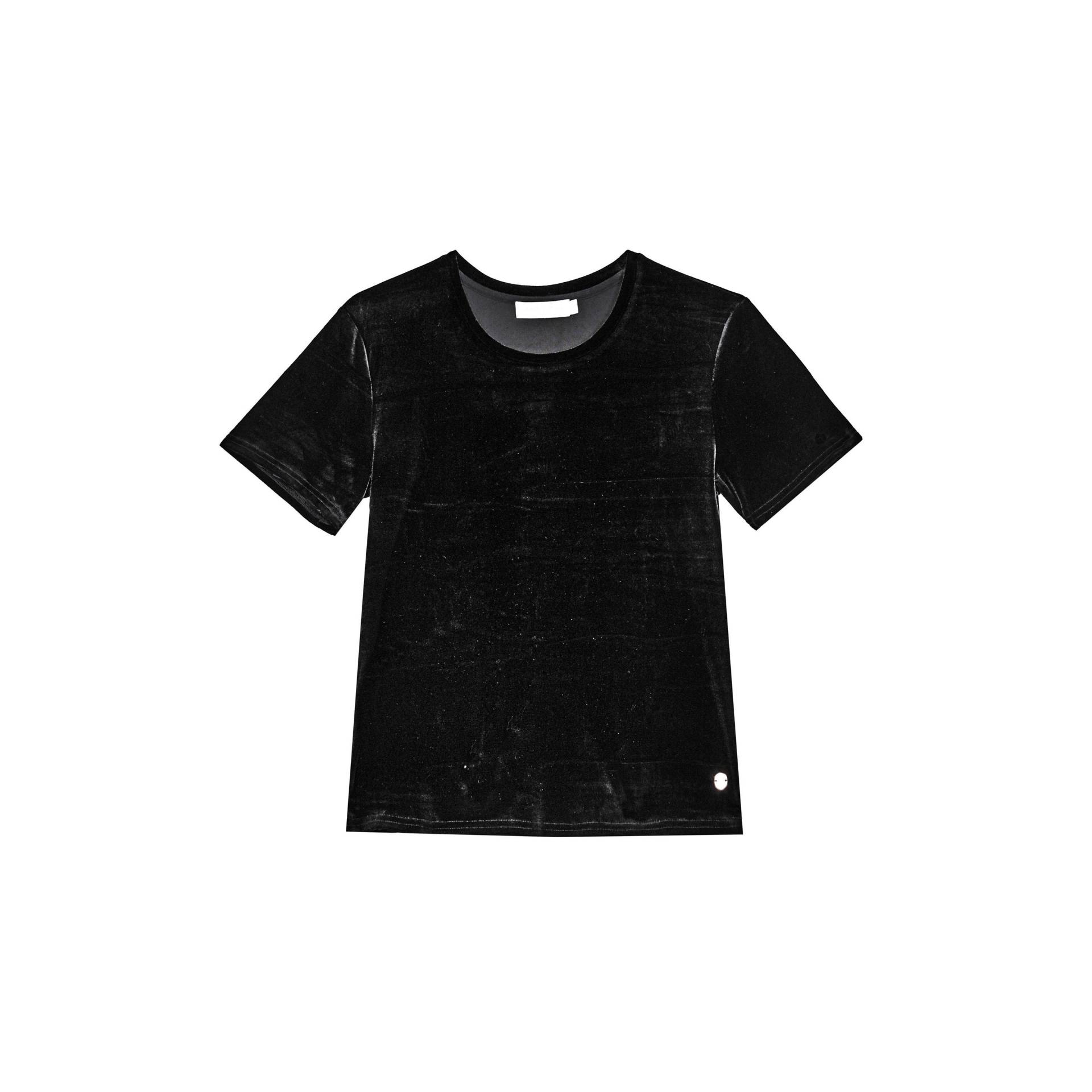 -t-shirt Aus Samt Velvety Damen  40 von La Petite Etoile