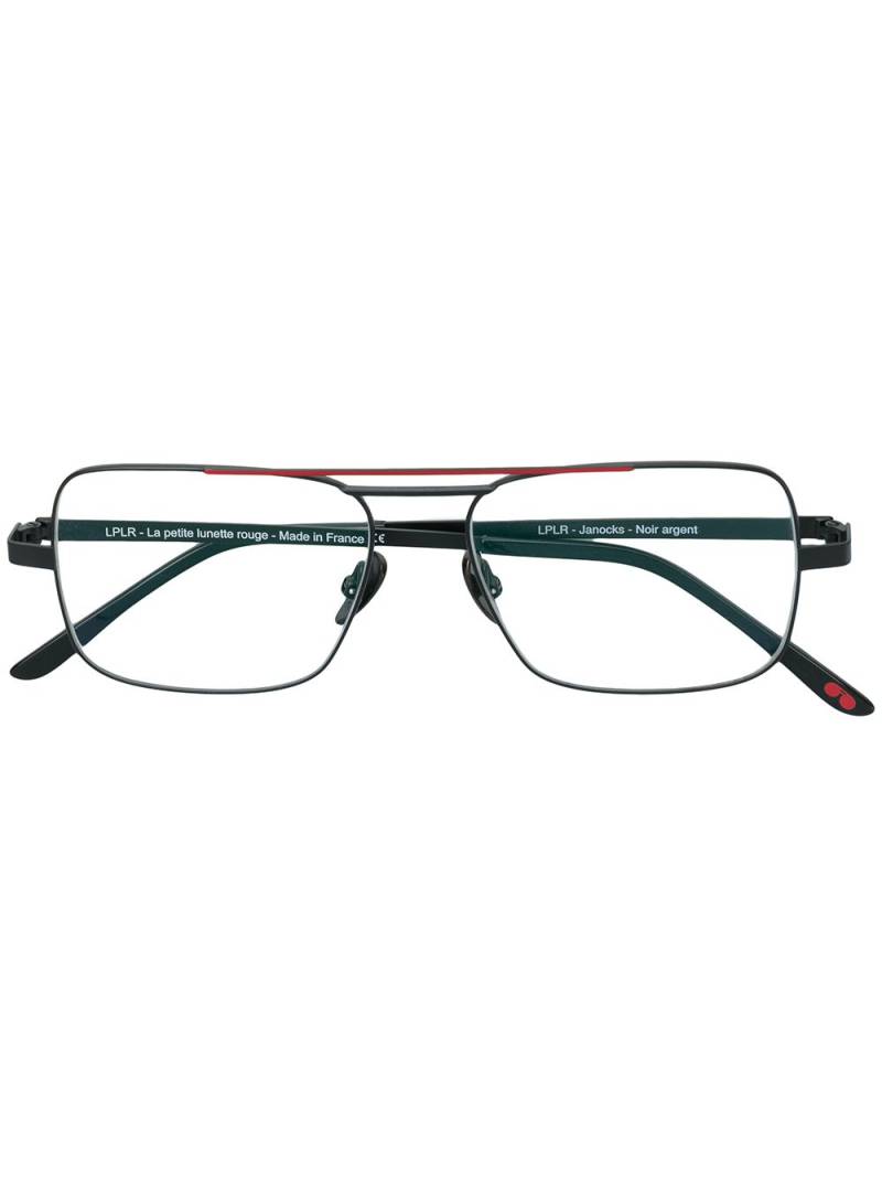 La Petite Lunette Rouge Janocks glasses - Black von La Petite Lunette Rouge