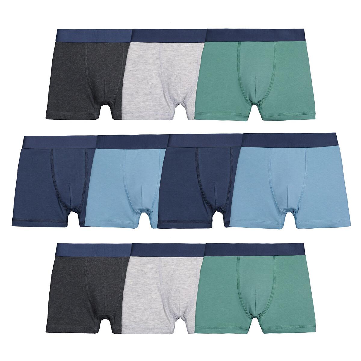 10er-pack Boxerpants Jungen Multicolor 140-152 von La Redoute Collections