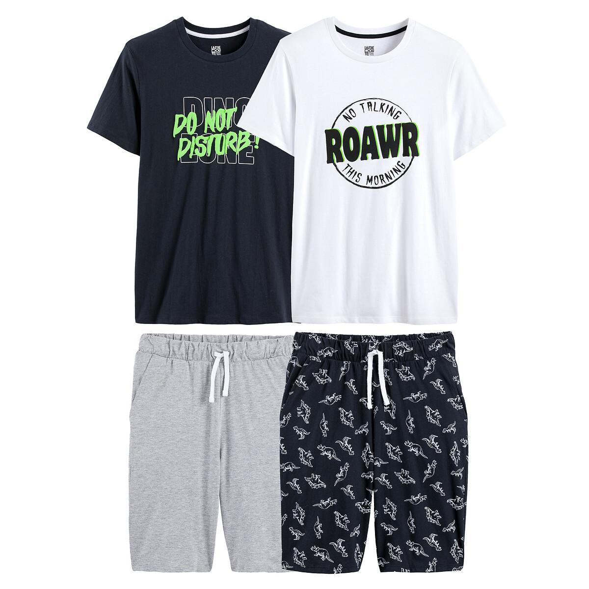 2er-pack Kurzpyjamas Jungen Weiss 158/164 von La Redoute Collections