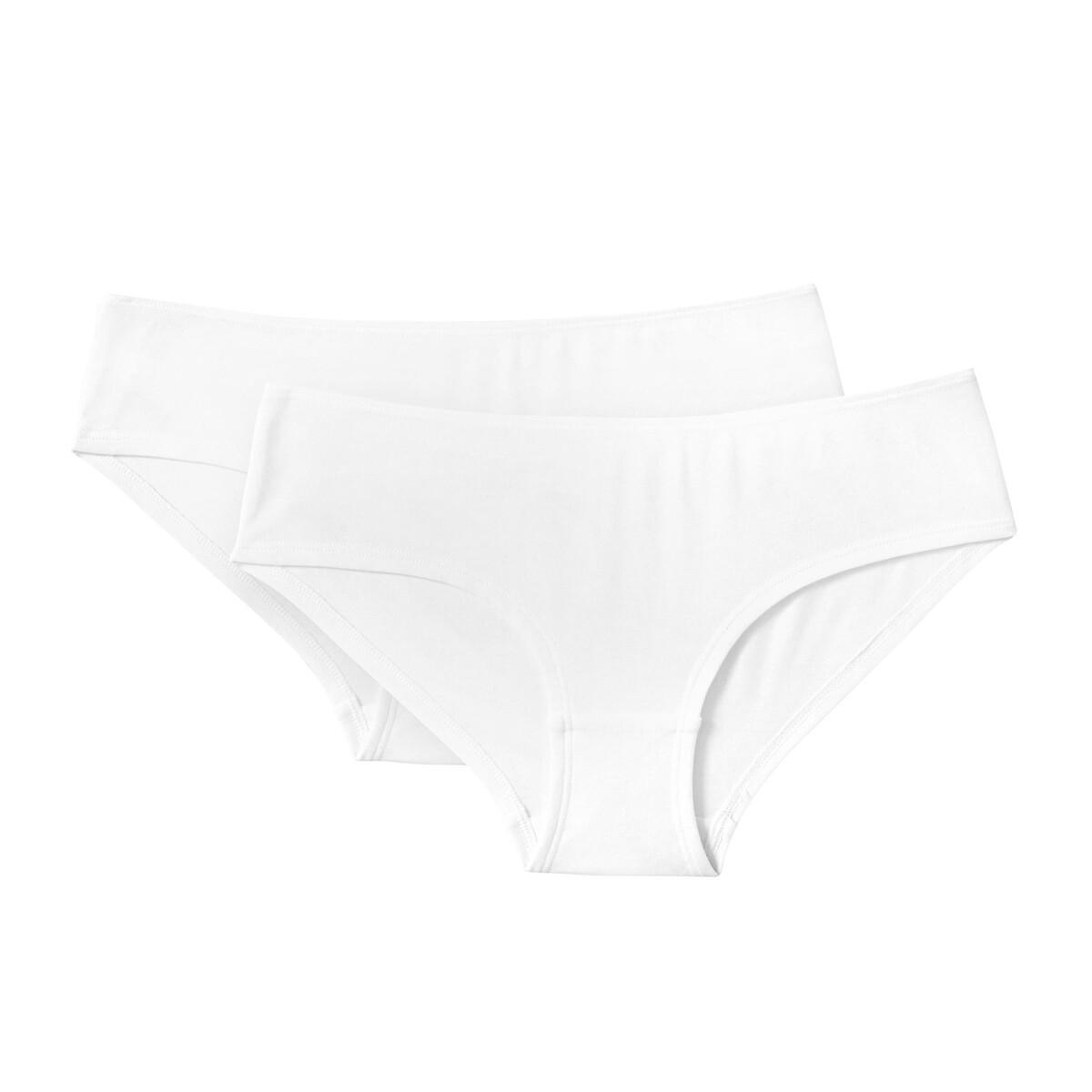 2er-pack Shortys Cottone Damen Weiss 38 von La Redoute Collections