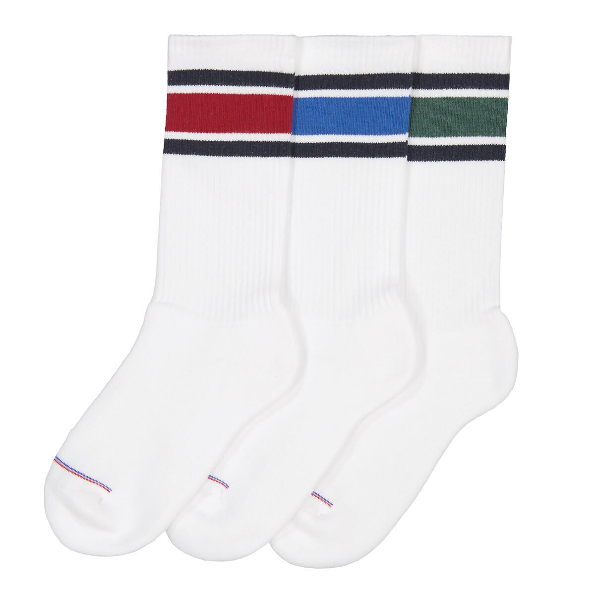 3 Paar Socken Herren Weiss 39-42 von La Redoute Collections