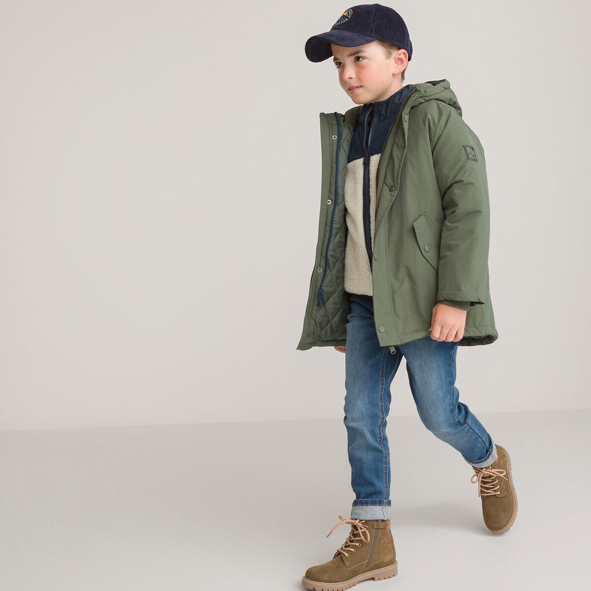 3-in-1-parka Jungen Grün 128/134 von La Redoute Collections