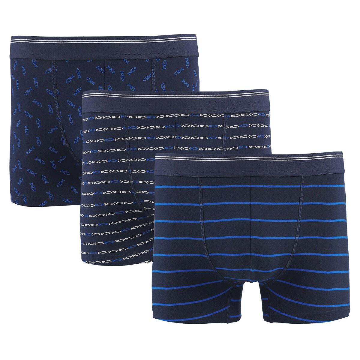 3er-pack Boxerpants Herren Blau L von La Redoute Collections