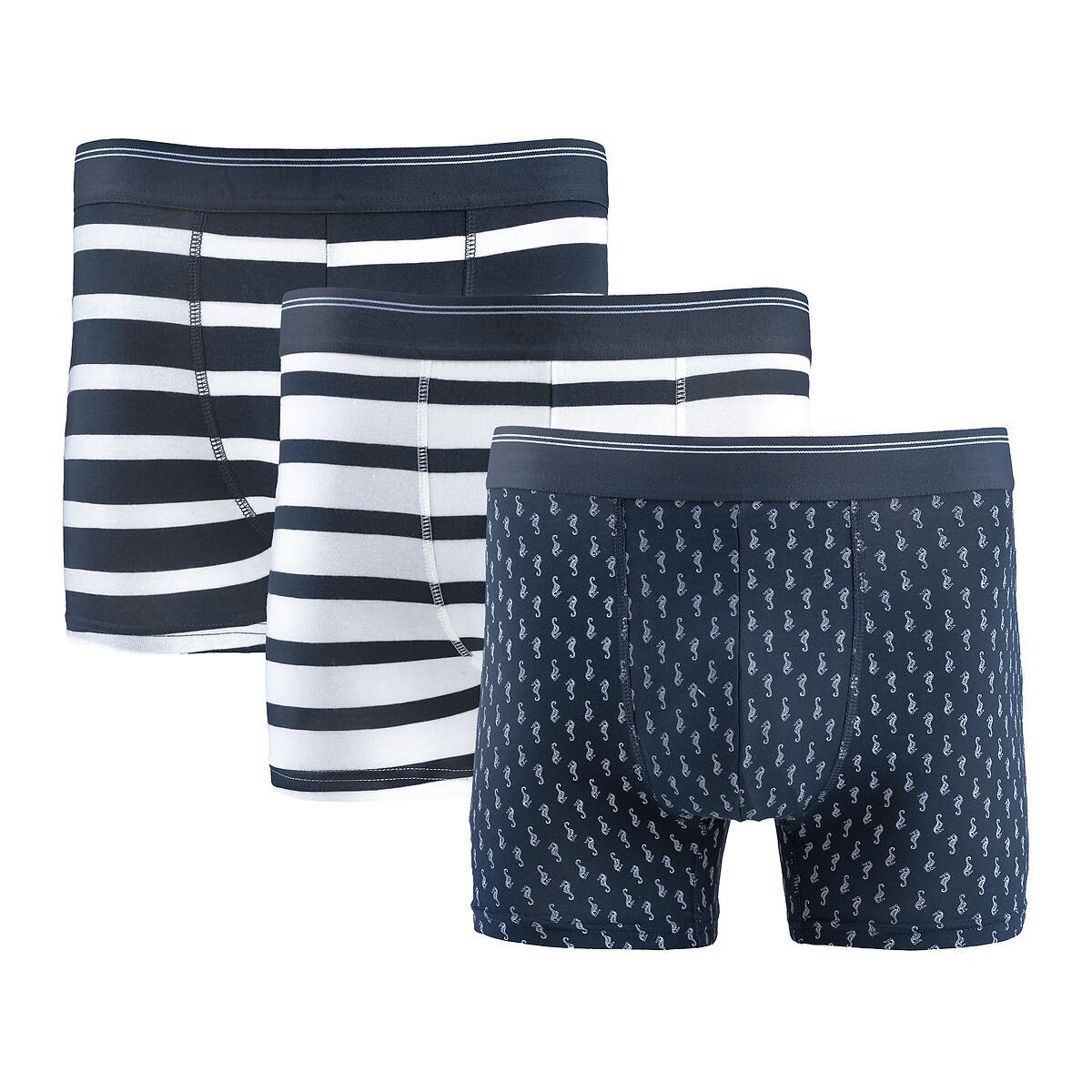 3er-pack Boxerpants Herren Blau M von La Redoute Collections