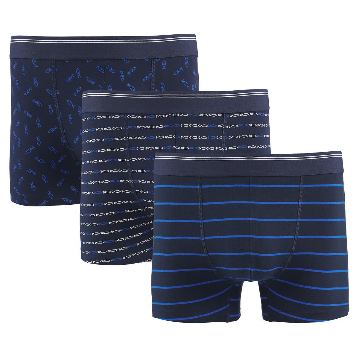 3er-pack Boxerpants Herren Blau M von La Redoute Collections