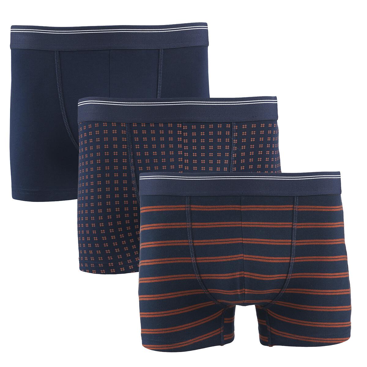 3er-pack Boxerpants Herren Blau XXL von La Redoute Collections