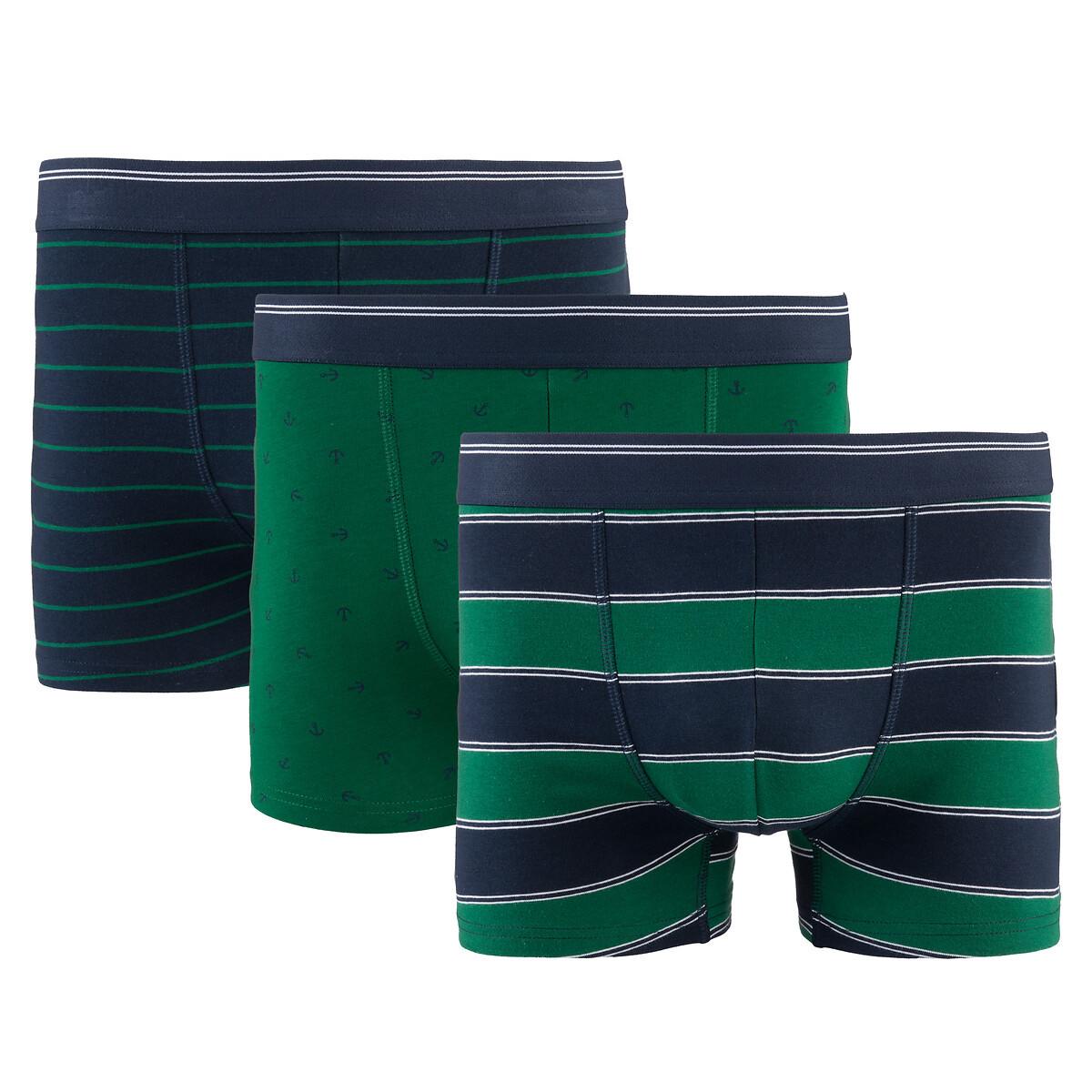 3er-pack Boxerpants Herren Grün 3XL von La Redoute Collections