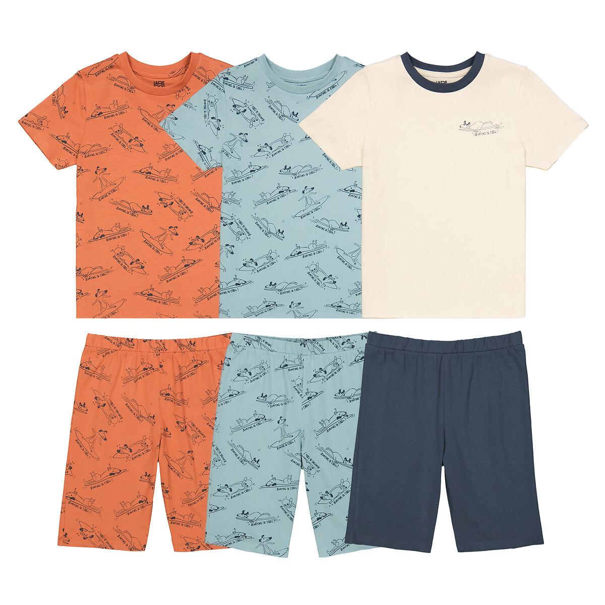 3er-pack Kurzpyjamas Jungen  134/140 von La Redoute Collections